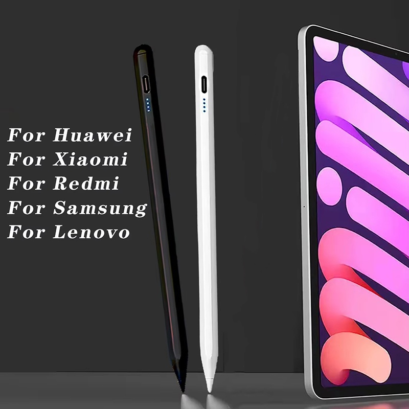 Xiaomi Tablet Accessories - ปากกาสไตลัสหน้าจอสัมผัสอเนกประสงค์ พร้อมแม่เหล็กดูดติด อุปกรณ์เสริมสำหรับแท็บเล็ต สำหรับ Huawei Xiaomi