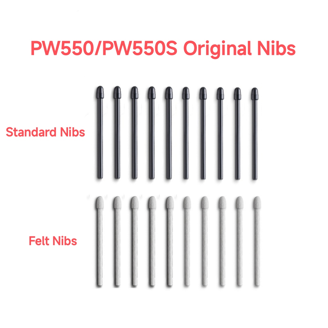 Huion Tablet Accessories - หัวปากกาสไตลัสแบบเติมของแท้สำหรับ PW550S Huion PW550 12/13/16/22 24PLUS