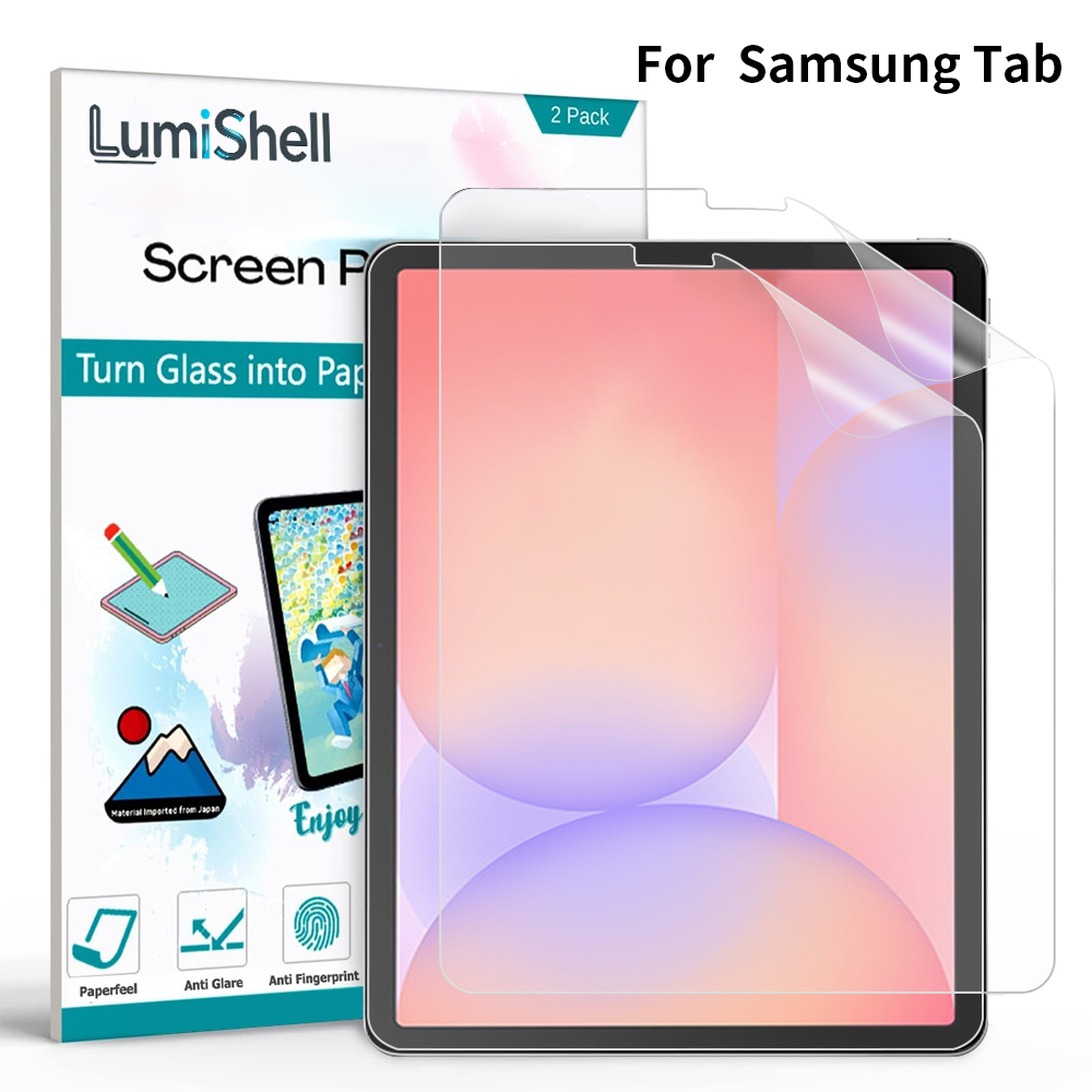 Tablet Accessories Samsung - ฟิล์มกันรอยหน้าจอแบบกระดาษ 2 ชิ้น สำหรับ Samsung Galaxy