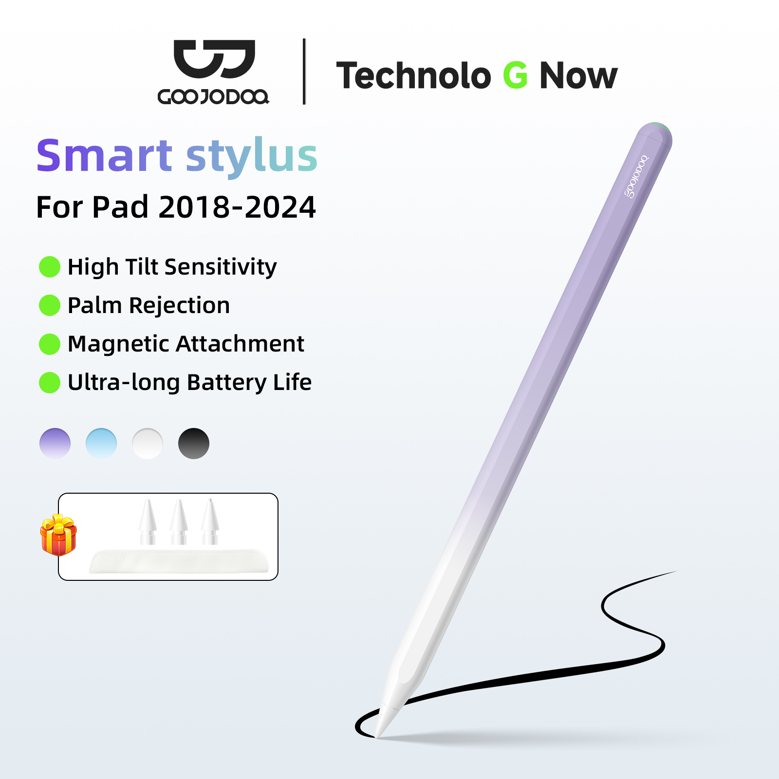 Tablet Accessories Kids - เคส GOOJODOQ สำหรับ Apple ดินสอ 2