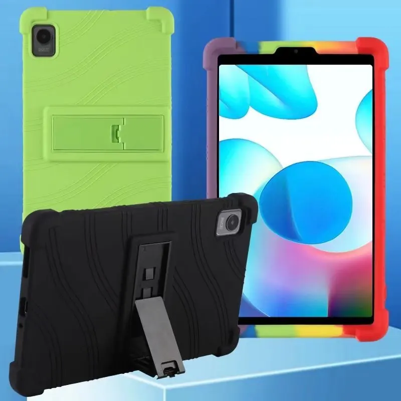 Realme Tablet Accessories - เคสแท็บเล็ตซิลิโคนนิ่ม8.7นิ้วสำหรับ Realme แผ่นรองเมาส์แบบ10.4แผ่นป้องกันปลอดภัยสำหรับเด็ก