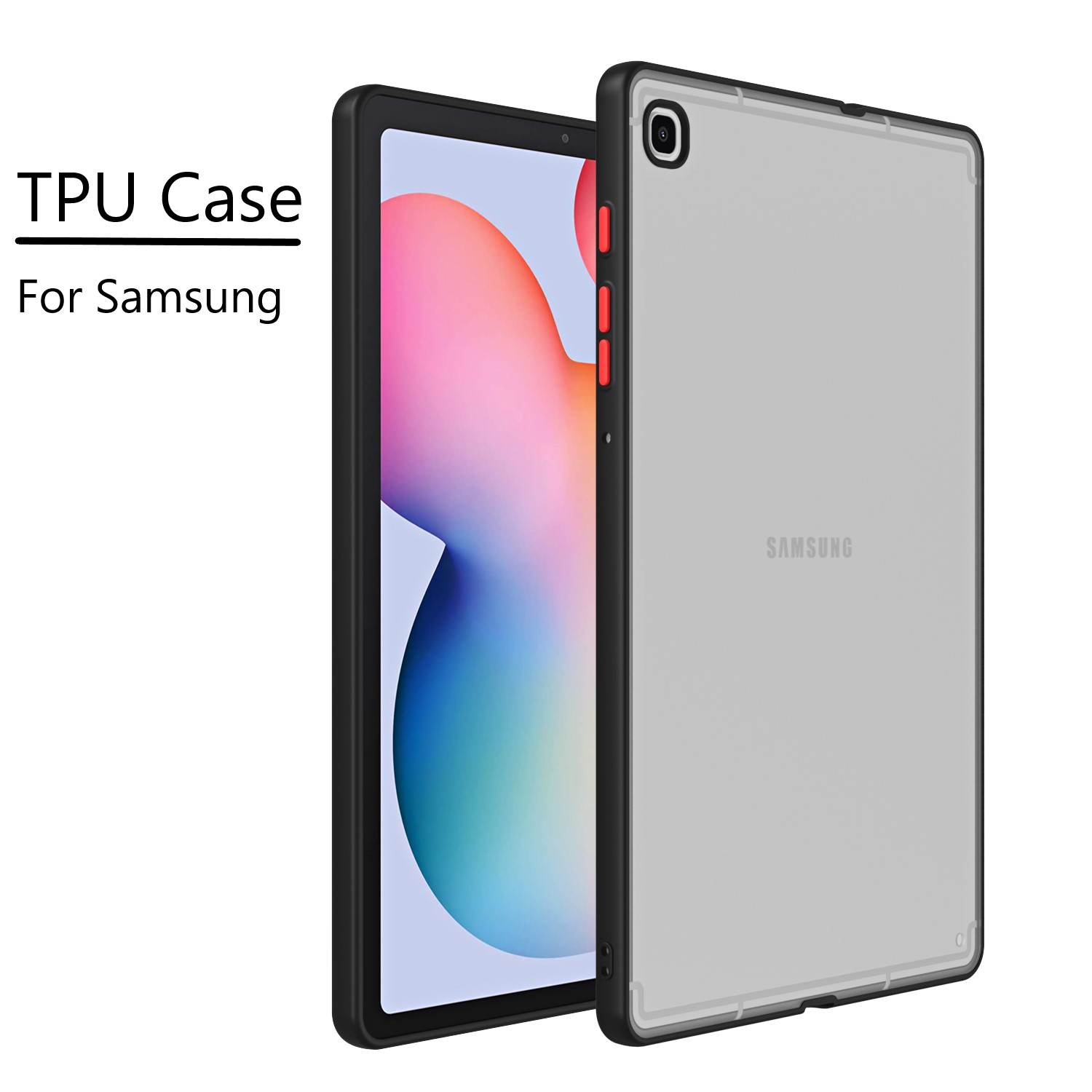 Cheap Tablet Accessories - TPU Soft Back Case สําหรับ Samsung