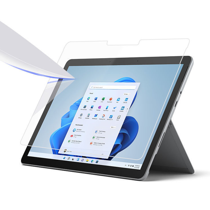 Temu Tablet Accessories - สำหรับ Microsoft Surface Go 2018 10นิ้วกระจกนิรภัยป้องกันหน้าจอ