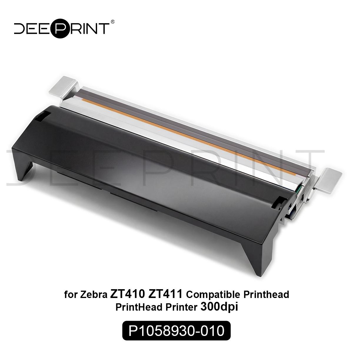 Zebra Tablet Accessories - P1058930-010 หัวพิมพ์ความร้อน 300DPI สำหรับเครื่องพิมพ์ฉลากบาร์โค้ด Zebra ZT410