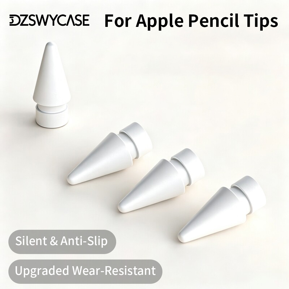 Tablet Accessories Kids - หัวปากกาสำรองสำหรับ Apple Pencil รุ่นที่ 1/2 หัวปากกาแท็บเล็ตแบบเงียบ