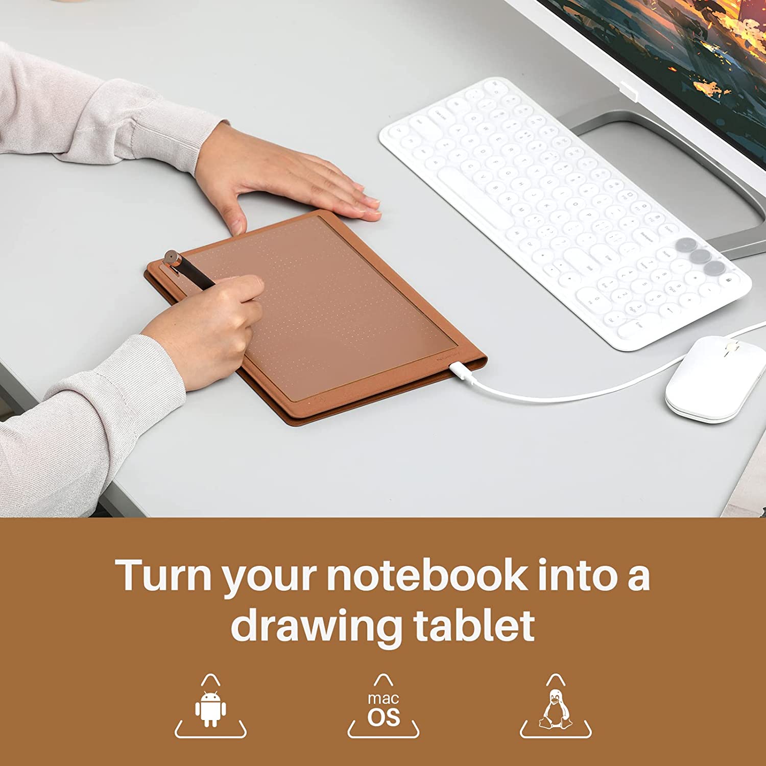 ฮูออน โน้ตสมาร์ทโน้ตบุ๊คแท็บเล - Huion Tablet Accessories บทวิจารณ์และราคา