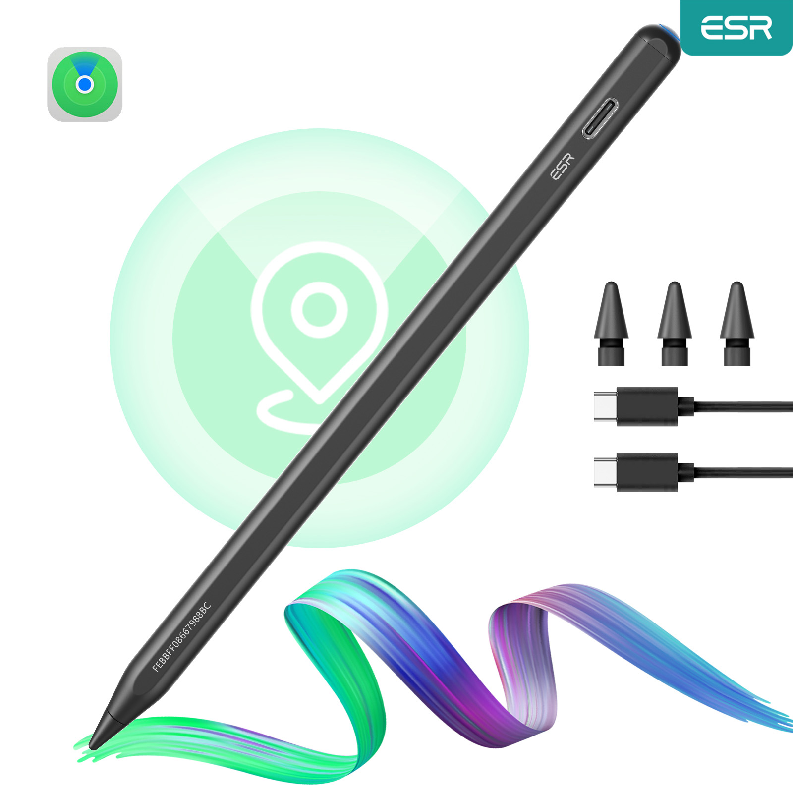 ESR iPad Pencil ใช้งานร่วมกับ  - Tablet Accessories Kids บทวิจารณ์และราคา