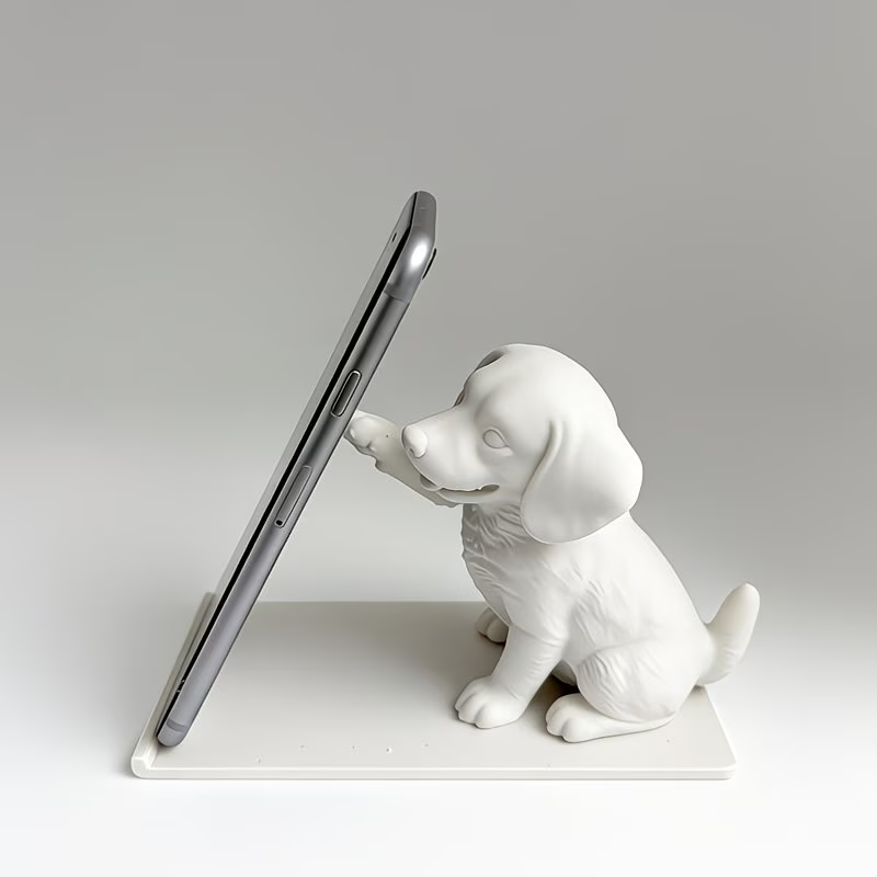 ที่วางโทรศัพท์/แท็บเล็ตรูปสุนั - Tablet Accessories 3D Print บทวิจารณ์และราคา