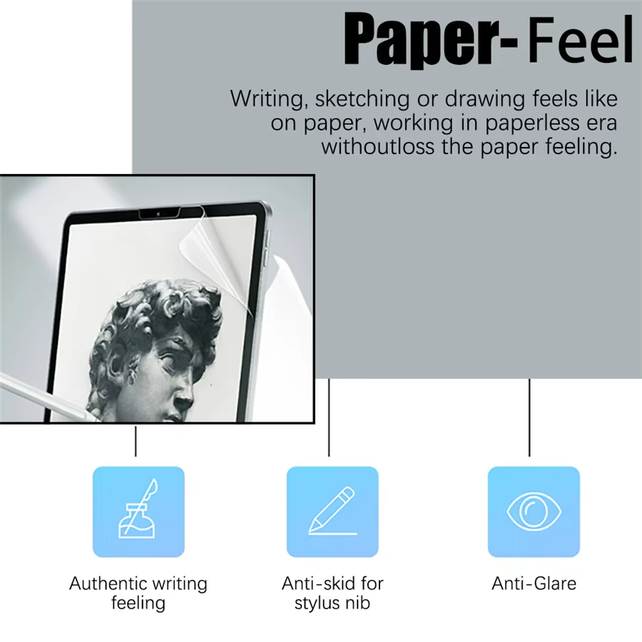 กระดาษรู้สึกเหมือนป้องกันหน้าจ - Tablet Accessories Samsung บทวิจารณ์และราคา