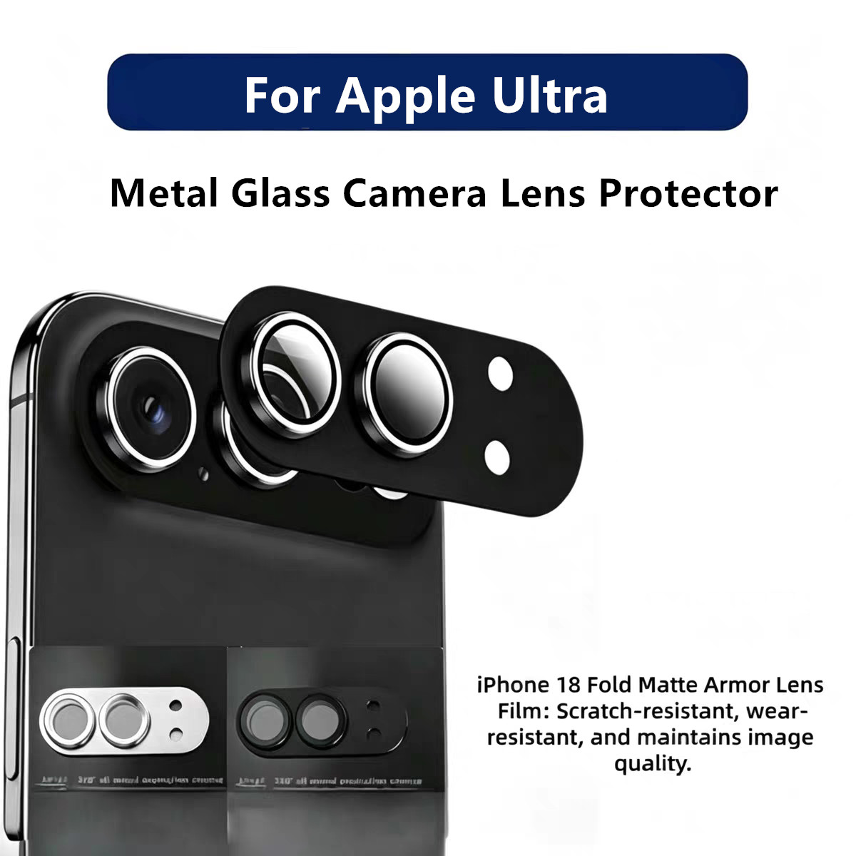 แผ่นป้องกันขอบกล้องอะลูมิเนียม - Screen Protector Matte บทวิจารณ์และราคา